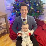 David Henrie Instagram – A year ago today the Christmas prime rib was going in the oven, but something else was ready! Happy birthday to Jesus most importantly, but happy birthday my son as well. A merry and blessed Christmas to all!