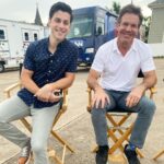 David Henrie Instagram – Awesome press day with @dennisquaid. And I’ll forever have clout with my wife because in @reaganmovie I turn into her childhood crush, Dennis haha. (And yes Maria I did share that story on air today 🤣)