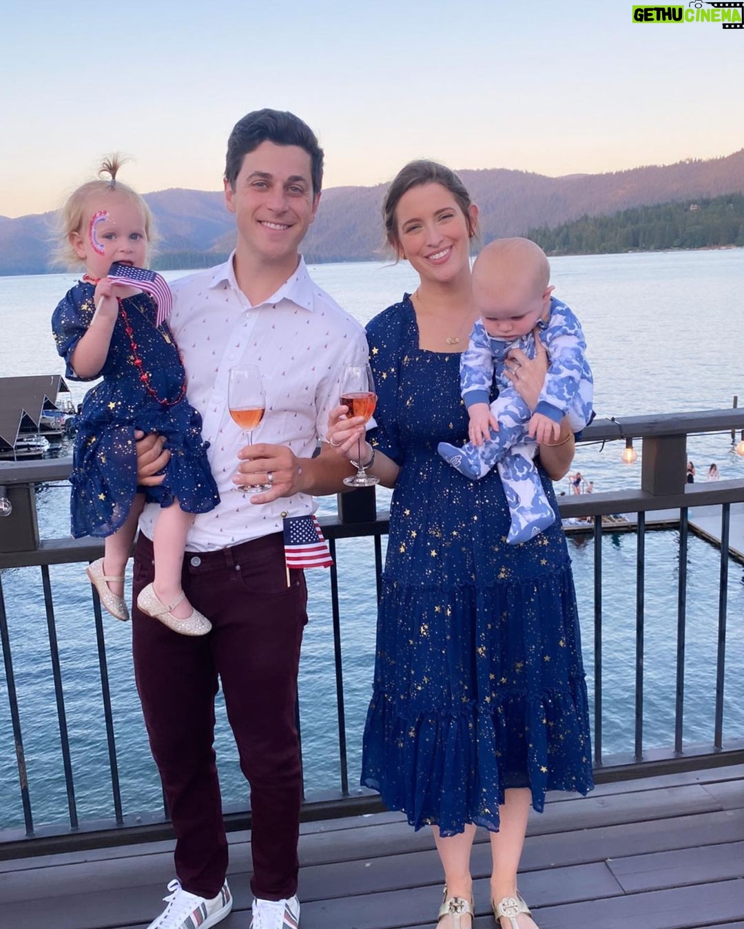 David Henrie Instagram - Hope everyone had the best 4th ever! Did anyone else need that celebration yesterday like I did? The joy of being outdoors once again and uniting with others was exhilarating! I’m gonna carry that joy with me through this week and hope you do as well! The Henries love you :)