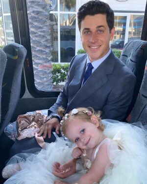 David Henrie Instagram - My little flower girl was a flower girl!!!! I can already hear the wedding bells 😭😭😭😭😭😭😭😭😭😭 don’t grow up my baby I’ll take care of you forever.