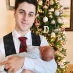 David Henrie Instagram - How is everyone enjoying their break? Spending any time reflecting on the past year and identifying opportunities for personal growth? This year in particular is the best year to self reflect. It’s the year most of us were met with real conflict. And it’s only in conflict that we learn about ourselves. Did we fall into vice? Did we conquer and grow in virtue? So what did you learn? As I stare into my sons eyes I am encouraged to learn from 2020 and better myself in 2021. I’m gonna pick particular virtues I need to grow in and do my best to get up once more then I fall on the way to attain them.