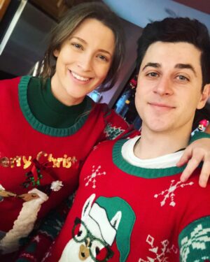 David Henrie Instagram - Throwing it back to last year! Man does time fly. Wow. Tag me in your fav ugly Christmas sweater 😂! I’ll comment on my fav. Ps While this year has been crazy to say the least it has been filled with blessings as well. You are all one of those blessings to me. My wife and I appreciate and love you all!