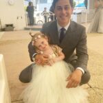 David Henrie Instagram – My little flower girl was a flower girl!!!! I can already hear the wedding bells 😭😭😭😭😭😭😭😭😭😭 don’t grow up my baby I’ll take care of you forever.