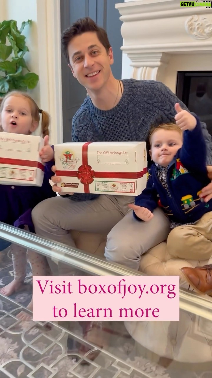David Henrie Instagram - Help me bring little kids gifts this Christmas who may not otherwise get one! In just a couple of weeks, I’ll be on a mission trip to bring Box of Joy gifts to kids living in extreme poverty in the Dominican Republic. Join me on this journey as we spread joy and hope to those who need it most. Want to be a part of this mission? Help me reach my goal! Visit the link in my Stories or go to boxofjoy.org to sponsor a Box of Joy for a child in need.