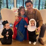 David Henrie Instagram – Alright y’all, this year we have Saint Clare, Saint Philomena, and then Father Flick, our parish priest 😂 Happy All Hallows Eve!