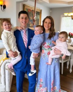 David Henrie Instagram - HAPPPY EASTER!!! We send u all our love. Me: James give me one smile please and you can go on the trampoline! James:________. Hahah. This was attempt 5000. Pia is so over it at this point lol. PS shout out to all who journeyed with me and took up the @e90official challenge. Got so many encouraging messages along the way. How do you feel now? #christosanesti