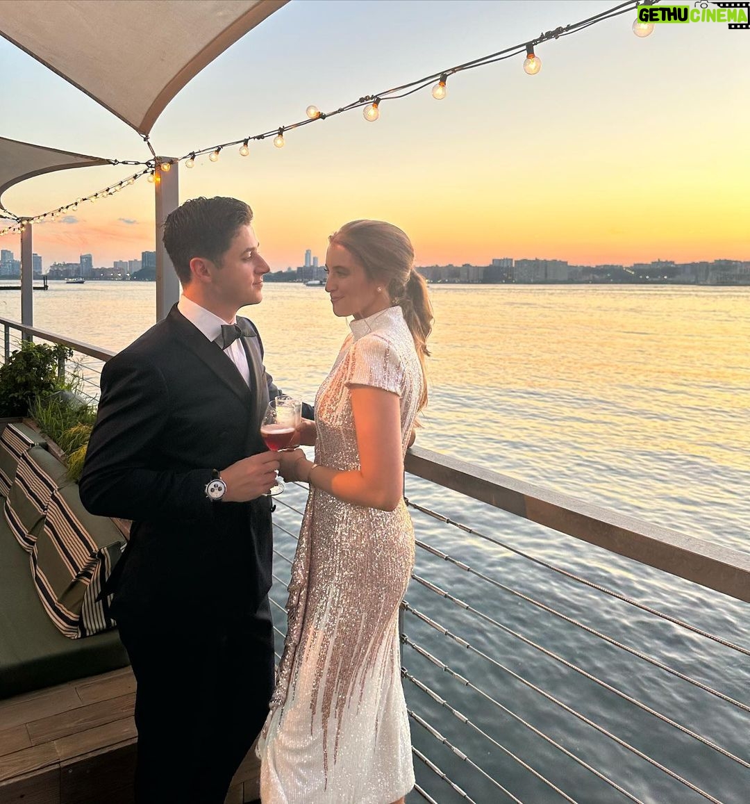 David Henrie Instagram - NYC get away with my ❤️ for the @breitling launch of the new Navitimer. Just WOW. What a trip! This was our first time away from the kids, on the opposite side of the US, and I gotta say, once we realized that silence doesn’t mean the kids are around the corner doing something bad, we relaxed and embraced every second being alone with each other. #marriedlife