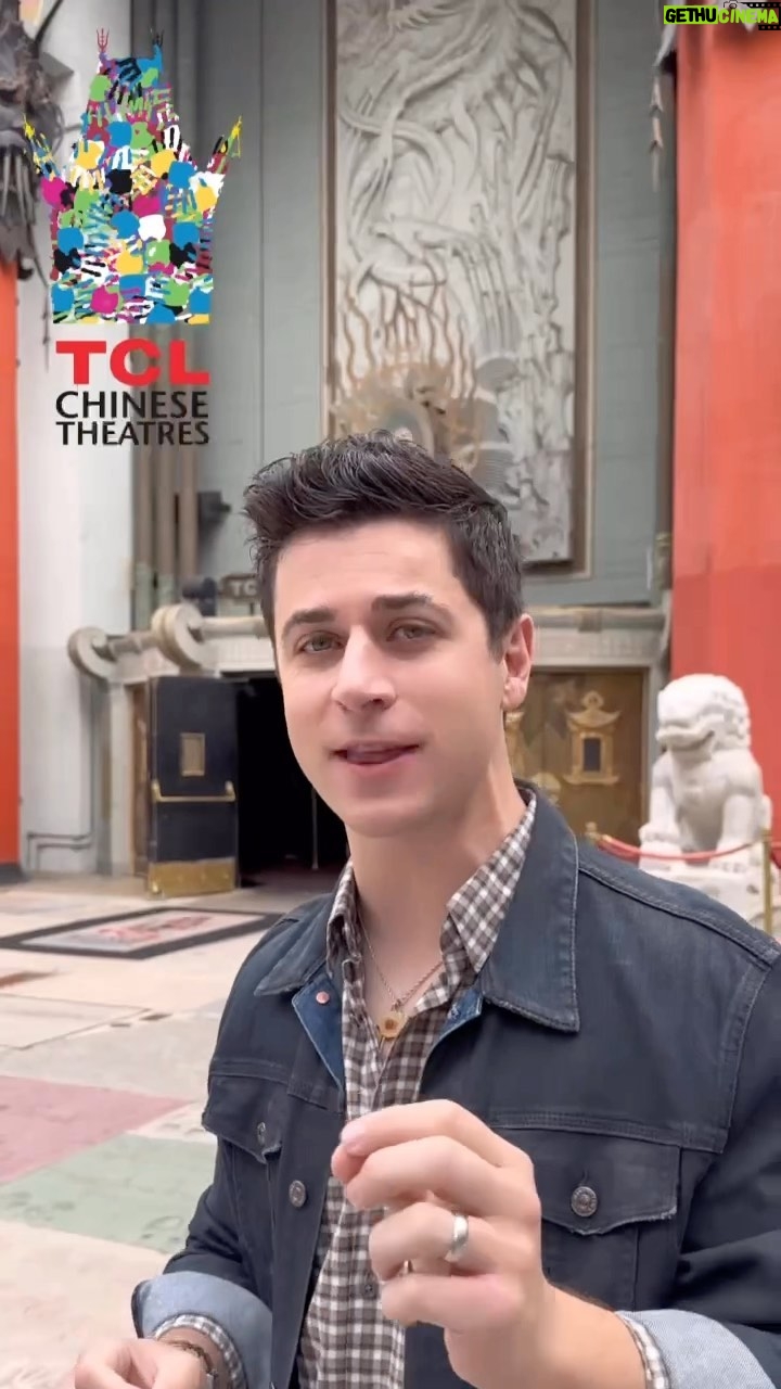 David Henrie Instagram - Incredible time back at the infamous TCL Chinese Theatre! So many incredible times and memories here. Excited to see the rich history and tradition is still there. Go check it out when you’re in Hollywood and tag me and @tclelectronics in your photos and videos there so I can share in your good times! Make sure to check out @chinesetheatres and visit the TCL Chinese Theatre. . . . . . #TCLInspireGreatness #TCLChineseTheatre #TCL #Hollywood #Memories #Reel #Reels TCL Chinese Theater