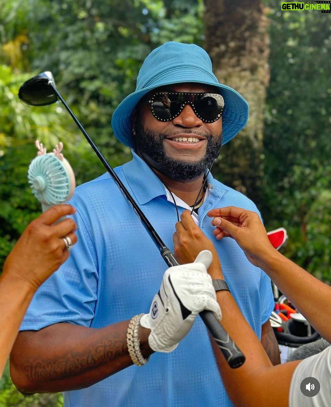 David Ortiz Instagram - The Date is near! The 14th annual David Ortiz celebrity golf tournament is approaching fast so reserve your spot to kick back on the green with your favorite celebrities so we can kick in some $$$ green $$$ for the kids! #DavidOrtiz #Celebritygolftournament #davidortizfoundation for more info @davidortizfund