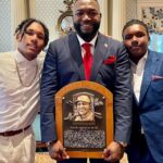 David Ortiz Instagram - amazing weekend in Cooperstown feeling so honored and blessed. Thank you to my family and all the fans for showing so much love couldnt do it without yall ❤️🙌🙌 National Baseball Hall of Fame and Museum