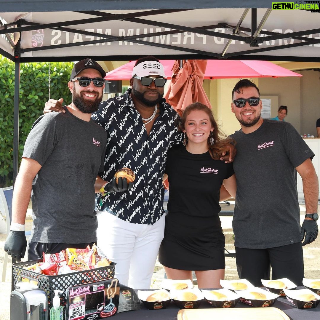 David Ortiz Instagram - My people @eatmeatdistrict kept us eating good at the #ortizclassic this weekend π @shaq Use Code PAPI34 at www.eatmeatdistrict.com when you purchase the Ultimate Grilling Pack - and Meat District will donate 10% of the purchase price to the @DavidOrtizFund #ortizclassic