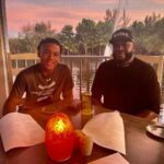 David Ortiz Instagram – Having dinner with one of my best friend @dangeloortiz34 #perfectgame