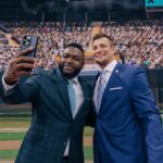 David Ortiz Instagram - When baseball meets football… 🏈 @nflonfox @mlbonfox