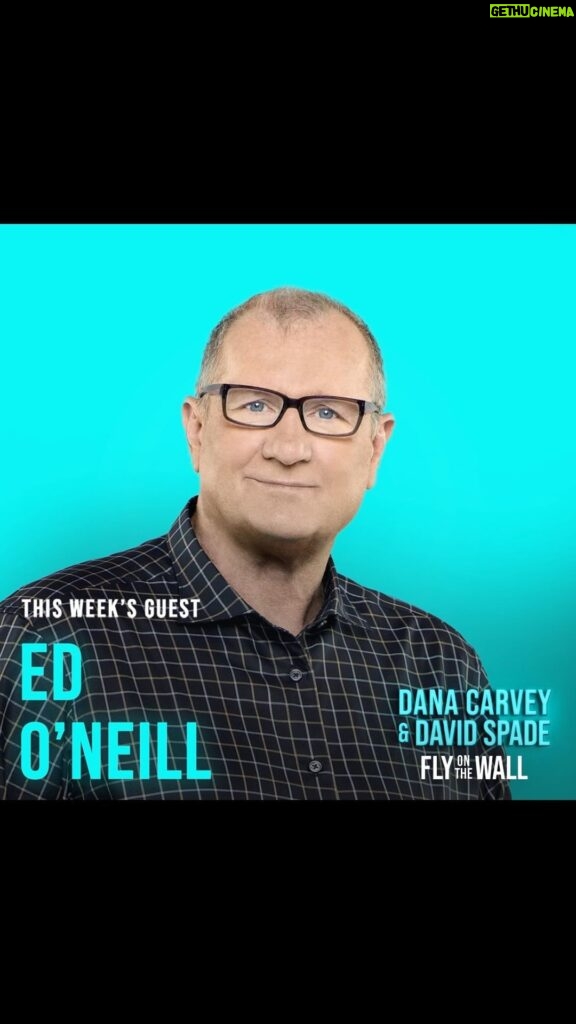 David Spade Instagram - The great Ed O’Neill this week. Up now. #FlyonTheWall