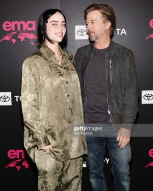 David Spade Instagram - Great time at the EMA awards. Met a great singer.