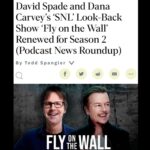 David Spade Instagram - Thanks @variety looking forward to Season 2!! #FlyonTheWall @thedanacarvey #SNL
