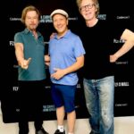 David Spade Instagram – Part 2 of @iamrobschneider Lots of talk about favorite sketches and ‘You can do it!’#FlyonTheWall @thedanacarvey