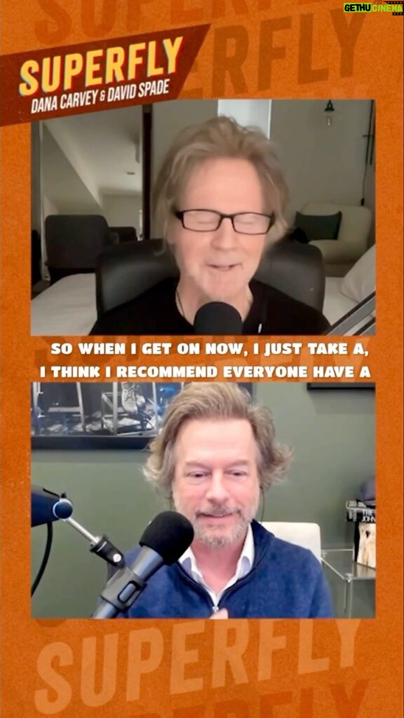 David Spade Instagram - Ep 2 @superflypod I flew on a 737 and was worried about the door. @thedanacarvey