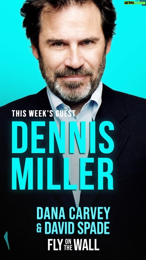 David Spade Instagram - My man @dennismiller is finally on. Great talk with a ton of laughs. Up now. #FlyOnTheWall @thedanacarvey