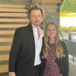 David Spade Instagram – Harper crushing it before our friends bat mitzvah rager.  My shirt got a bit john travolta in all the chaos. 🥳🕺