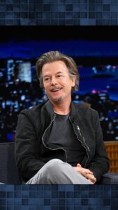 David Spade Instagram - Kimmel or Fallon? @davidspade is still learning who’s who. #FallonTonight The Tonight Show Starring Jimmy Fallon