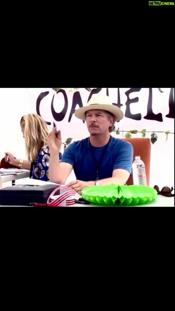 David Spade Instagram - Hey gang here’s an old video I did about Coachella. Some of the jokes still work. Everybody have fun out there! #coachella. @charlottemckinney
