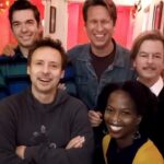 David Spade Instagram – Buzzed by @largolosangeles last night and jumped on with some faves. @kyledunnigan1 @peteholmes @johnmulaney #maggiemaye