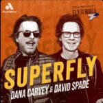 David Spade Instagram – New pod starts Friday! With added video. Get excited! @superflypod @thedanacarvey