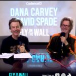 David Spade Instagram - We chat with @sarahkatesilverman I was there for her year on SNL #FlyOnTheWall @thedanacarvey
