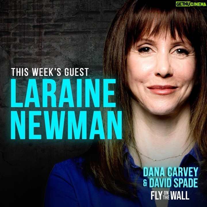 David Spade Instagram - One of the original gangsters of @nbcsnl ‘s @larainenewman talks about life before and after being on the rocketship show. In this clip we discuss Coneheads and their home planet Remulak #FlyOnTheWall #Podcast Its up now @thedanacarvey
