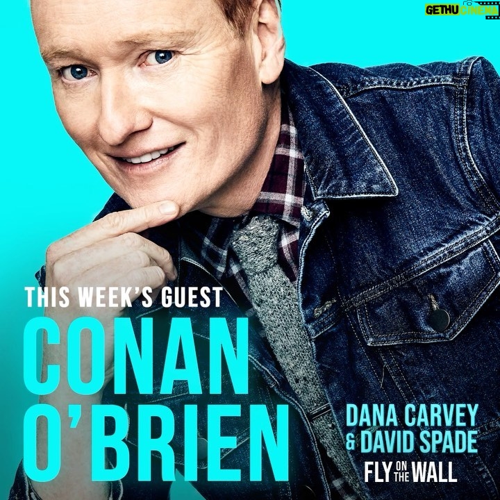 David Spade Instagram - We had @teamcoco our old buddy Conan O’Brien on the show that’s airing right now. He was an SNL writer that took time to help me out in the old days when I got hired. And my main man @thedanacarvey