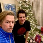 David Spade Instagram - Happy birthday to this dude who has given everyone so many f ing laughs. #jimcarrey ps. Merry Christmas 🎄