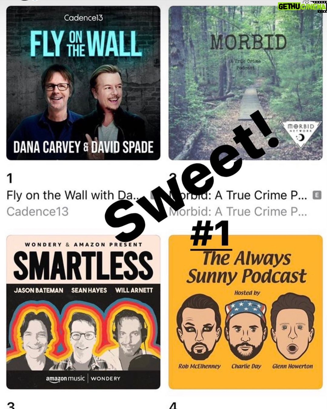 David Spade Instagram - Check it out if poss. ( and it is poss). @chrisrock is one one and @roblowe on the other. New one every week. Thanks for trying it out #snl. @thedanacarvey