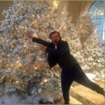David Spade Instagram - 🎄+🥃= 💥
