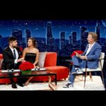 David Spade Instagram – Hosting @jimmykimmellive tonight. The new bachelorette couple ( spoiler!) and these clowns @whitneycummings @jaggereaton @thekatiethurston