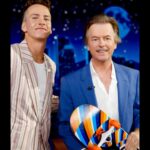 David Spade Instagram – Hosting @jimmykimmellive tonight. The new bachelorette couple ( spoiler!) and these clowns @whitneycummings @jaggereaton @thekatiethurston