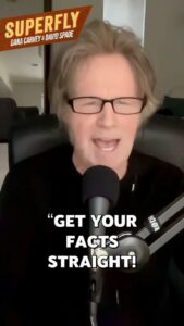 David Spade Instagram - @thedanacarvey ‘s Biden got a lot to say. @superflypod up now