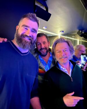 David Spade Instagram - Late happy birthday to my man @chrisrock 

1. Birthday boy
2. Bday squadron
3. We met the bouncer
4. The lead singer