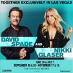 David Spade Instagram – @nikkiglaser @venetianvegas