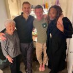 David Walliams Instagram - @backstairsbillyplay is a hilarious & moving new play that tells the story of the Queen Mother and her steward Billy from @michaelgrandagecompany Luke is magnificent and Penelope Wilton utter perfection. And Mum got to meet @theebillyporter !