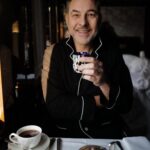 David Walliams Instagram – Fine dining onboard the @vsoetrain