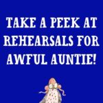 David Walliams Instagram – AWFUL AUNTIE is coming soon to a theatre near you!