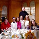 David Walliams Instagram - A blundeful afternoon tea @fortnums with THE BLUNDERS competition winners.