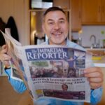 David Walliams Instagram – How wonderful to be in the @impartialreporter @cromcastle