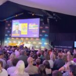 David Walliams Instagram – My entrance @cheltfestivals