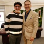David Walliams Instagram – It’s amazing who you bump into at book festivals. @michael.palin @dapsdraws @rbiddulph @backshall.steve @cheltfestivals