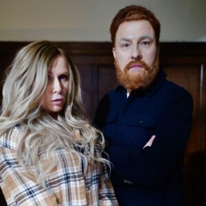 David Walliams Instagram - Me as @paulgorton with Catherine Tate in The Traitors: The Movie for @comicrelief