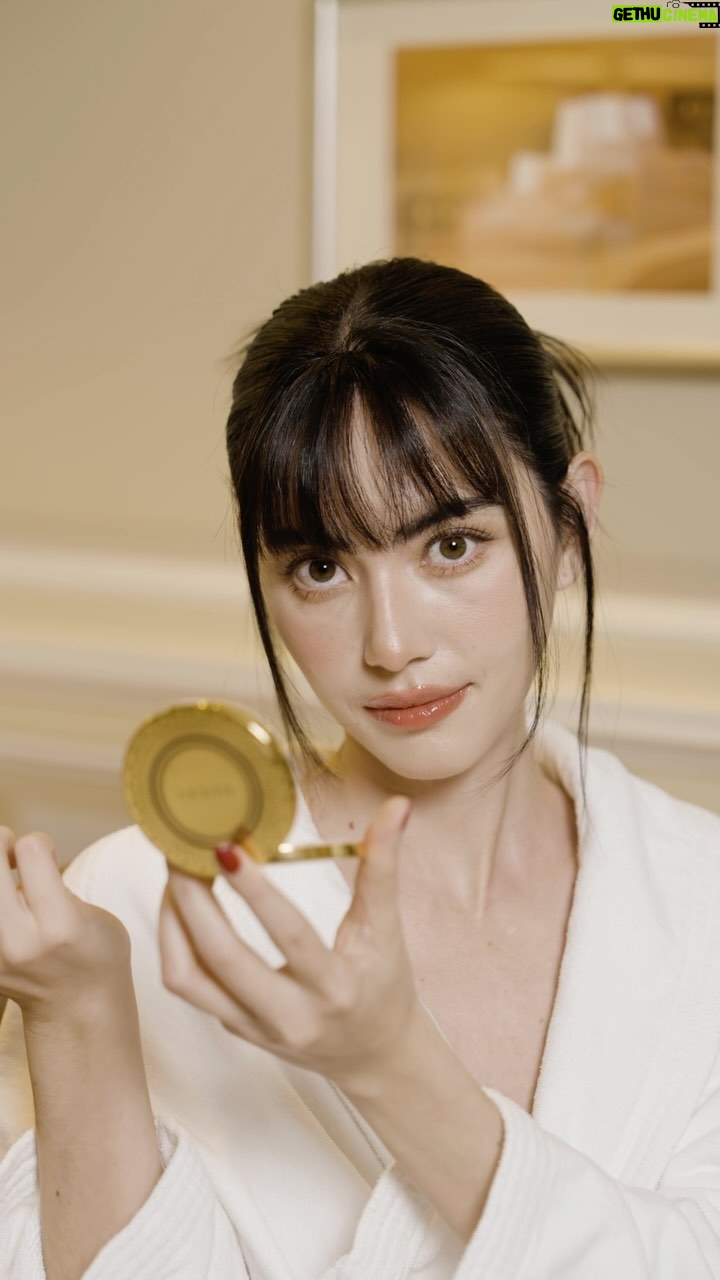 Davika Hoorne Instagram - Get ready with me. Behind the scenes with Gucci Beauty Brand Ambassador Davika Hoorne, adding a sheer shine to lips with Gloss à Lèvres and a sweet finishing touch with Gucci Flora Gorgeous Magnolia. #GucciBeauty #GucciFW24