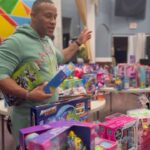 DeVon Franklin Instagram – I truly feel the Christmas spirit when I give! I had an amazing time at @drhollycarter Annual Freedom Of Spirit Outreach Christmas Giveaway in honor of her father Pastor Watkins in South LA!🙏🏽🎁

I love the kids! We had a blast and it was truly a blessing being surrounded by so many smiles and grateful families! 

#SeasonofGiving 
#Christmas 
#TisTheSeason 

Thank you @visiondesigned for the great video!