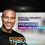 DeVon Franklin Instagram – I’ve been cookin’ up a lil something…👀😮‍💨

I’ve got a new show called FOOD FOR THOUGHT with DeVon Franklin on @mergetvnetwork (owned and operated by @drhollycarter) 🙌🏾🔥

The show officially debuts in January but we wanted to drop a special holiday episode this month. For this upcoming special holiday episode I sat down with the legend @smokeyrobinson! It got real! Tune in NEXT THURSDAY 12.21 via The Black App (you can download in your App Store)!

#foodforthought